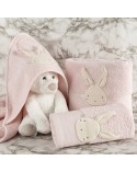 Ręcznik bawełna 70x140 Baby 57 różowy Eurofirany