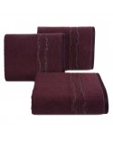 Ręcznik bawełna 70x140 Karin bordowy Eurofirany