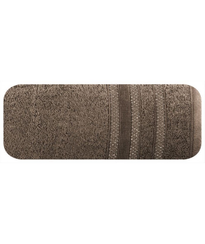Ręcznik bawełna Judy 70x140 brązowy