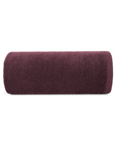 Ręcznik bawełna 70x140 Lari burgundowy Eurofirany