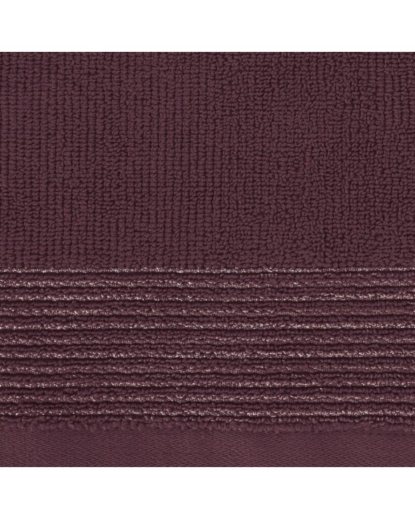 Ręcznik bawełna 70x140 Lari burgundowy Eurofirany