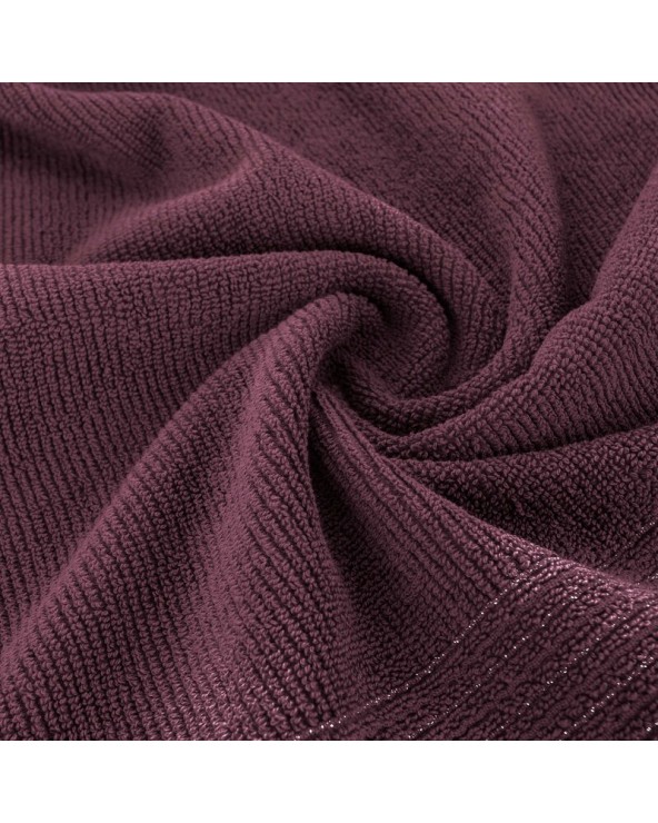 Ręcznik bawełna 70x140 Lari burgundowy Eurofirany