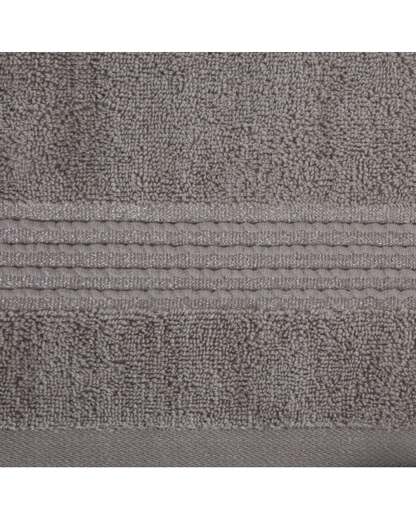 Ręcznik bawełna 50x90 Lila srebrny Eurofirany
