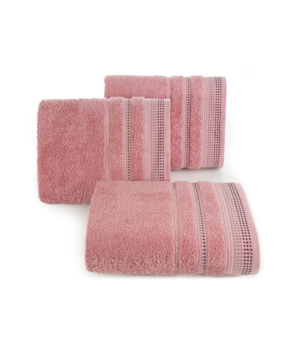 Ręcznik bawełna Pola 50x90 pudrowy