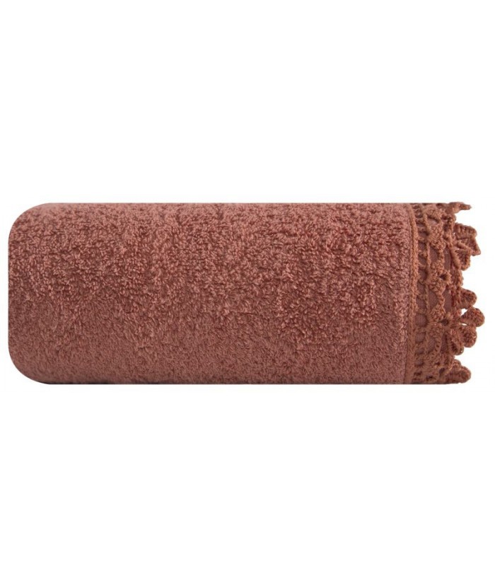 Ręcznik bawełna Angela 70x140 morelowy Eurofirany Ręcznik bawełna Angela 70x140 morelowy