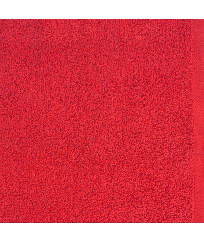 Ręcznik bawełna Gładki II 50x90 czerwony