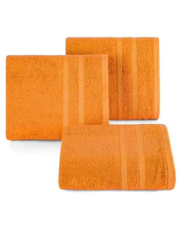 Ręcznik bawełna 100x150 Milo pomarańczowy Eurofirany