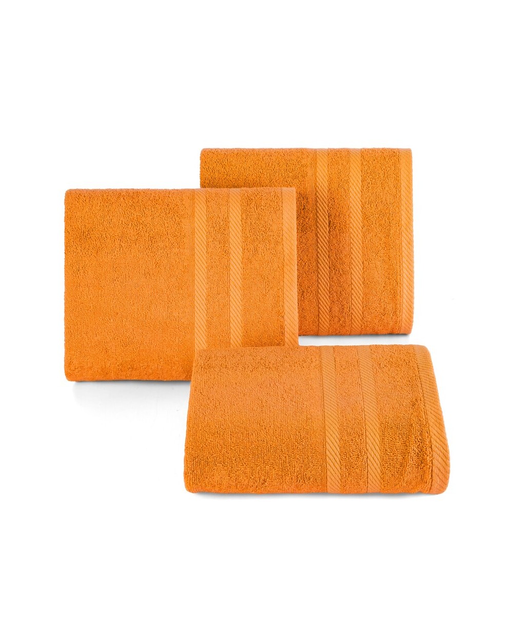 Ręcznik bawełna 100x150 Milo pomarańczowy Eurofirany