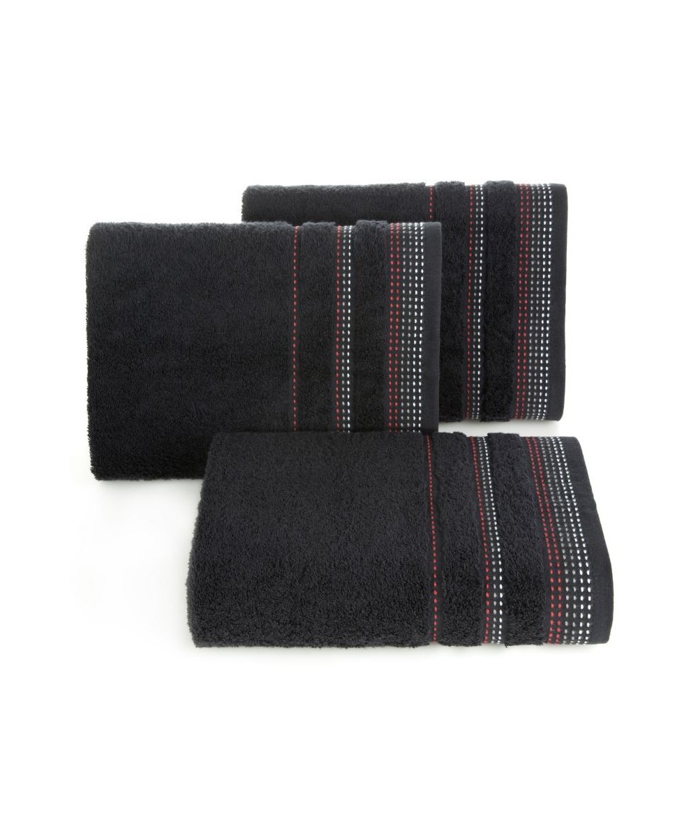 Ręcznik bawełna Pola 50x90 czarny