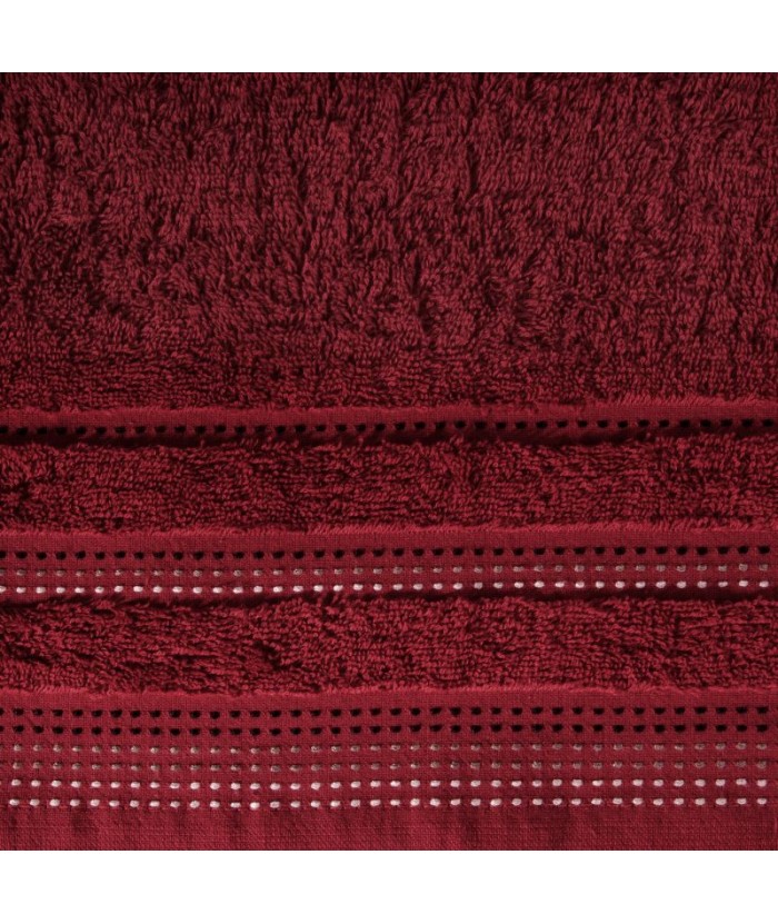 Ręcznik bawełna Pola 50x90 bordowy