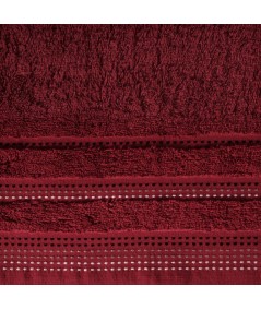 Ręcznik bawełna Pola 50x90 bordowy