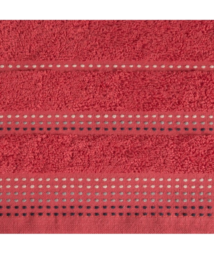 Ręcznik bawełna Pola 30x50 czerwony