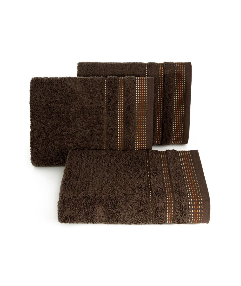 Ręcznik bawełna Pola 70x140 brązowy