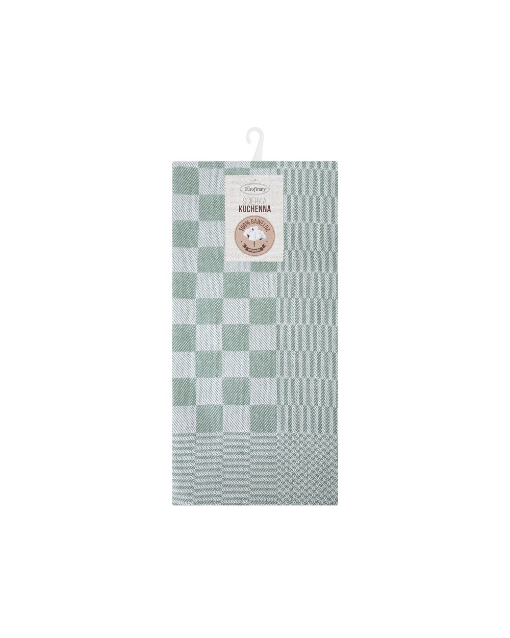Komplet ściereczek kuchennych 50x70 x2 szt Mauro zielony Eurofirany