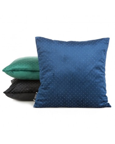Poszewka velvet 45x45 Ariadna ciemnozielona Eurofirany