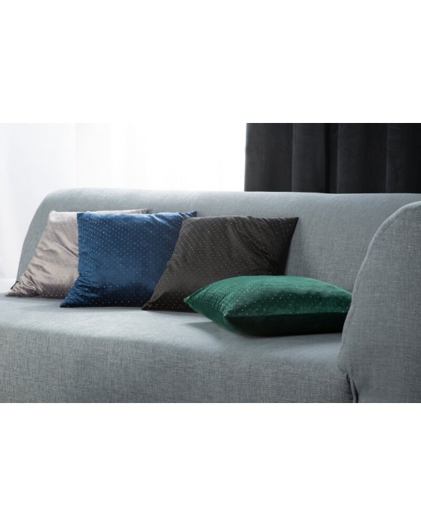 Poszewka velvet 45x45 Ariadna ciemnozielona Eurofirany