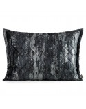 Poszewka velvet 50x70 Blink 43 czarna/srebrna Eurofirany