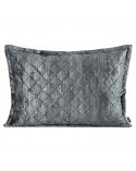 Poszewka velvet 50x70 Blink 43 stalowa/srebrna Eurofirany