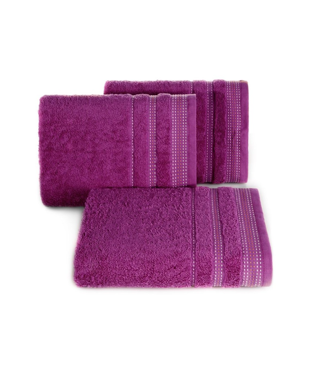 Ręcznik bawełna Pola 70x140 liliowy