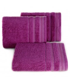 Ręcznik bawełna Pola 70x140 liliowy