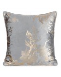 Poszewka velvet 45x45 Celia stalowa/szara Eurofirany