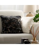 Poszewka velvet 45x45 Dori czarna Eurofirany
