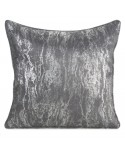Poszewka velvet 45x45 Elise stalowa/szara Eurofirany