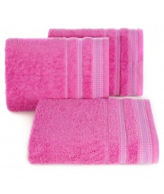 Ręcznik bawełna Pola 50x90 amarantowy