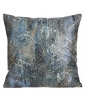 Poszewka velvet 45x45 Ester turkusowa Eurofirany