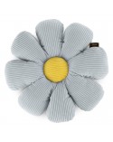 Poduszka dekoracyjna kwiat 37cm Flower 40C srebrna Eurofirany