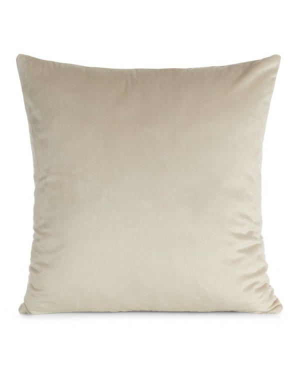 Poszewka velvet 45x45 Gaja 1 beżowa Eurofirany