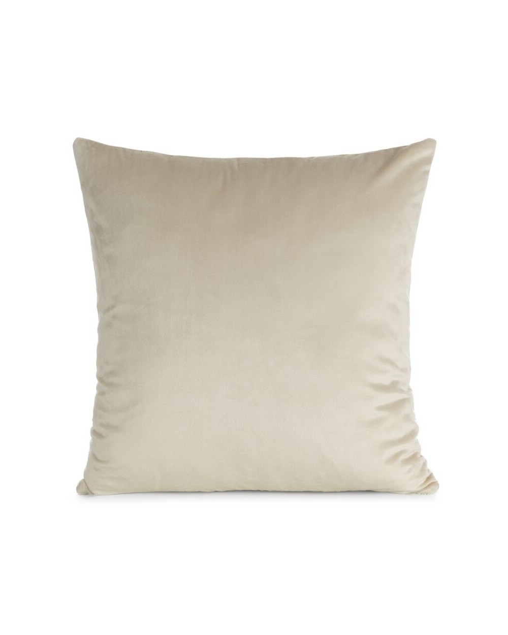 Poszewka velvet 45x45 Gaja 1 beżowa Eurofirany
