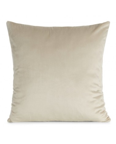 Poszewka velvet 45x45 Gaja 1 beżowa Eurofirany
