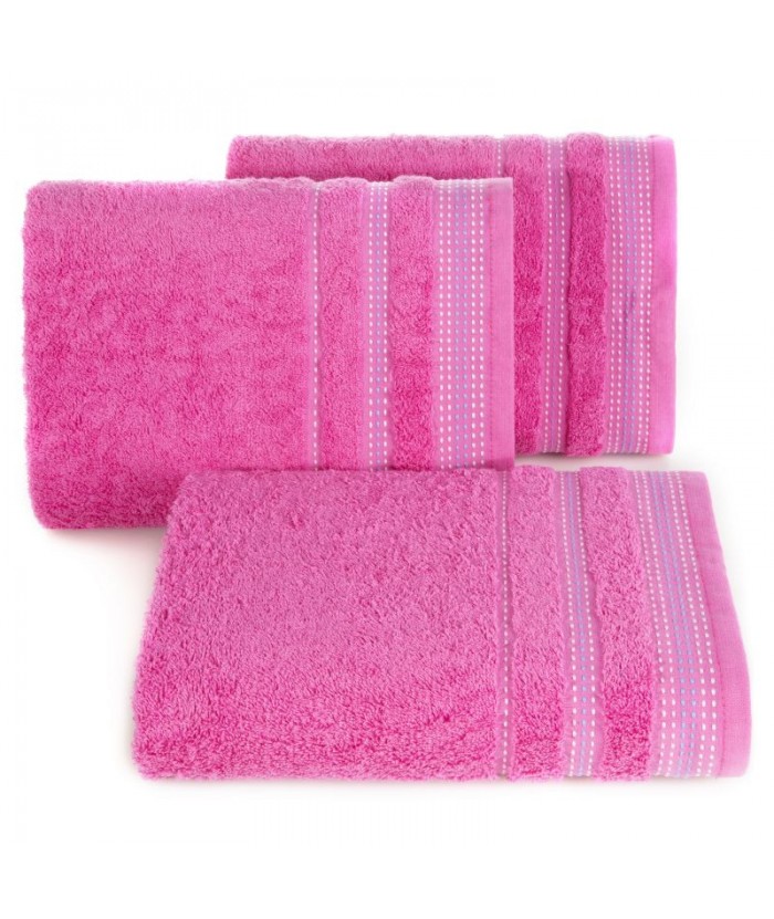 Ręcznik bawełna Pola 70x140 amarantowy