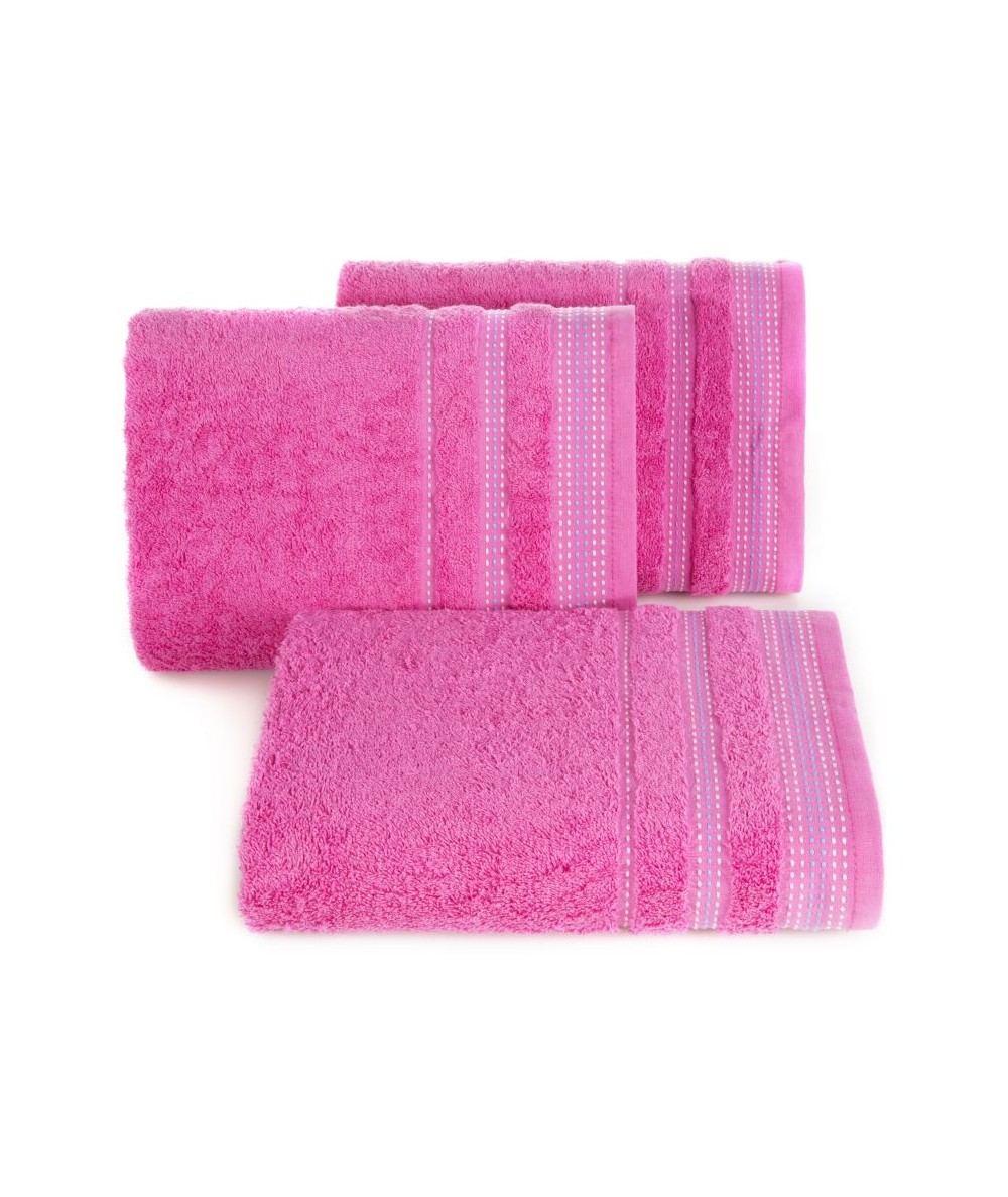 Ręcznik bawełna Pola 70x140 amarantowy