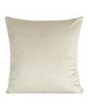 Poszewka velvet 45x45 Gaja 1 jasnobeżowa Eurofirany