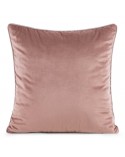 Poszewka velvet 60x60 Gaja 2 ciemnoróżowa Eurofirany
