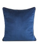 Poszewka velvet 45x45 Gaja 2 granatowa Eurofirany