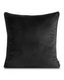 Poszewka velvet 45x45 Madie czarna Eurofirany