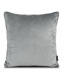 Poszewka velvet 45x45 Madie srebrna Eurofirany
