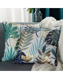 Poszewka velvet 45x45 Malta czarna/złota Eurofirany