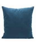 Poszewka velvet 45x45 Milo granatowa Eurofirany