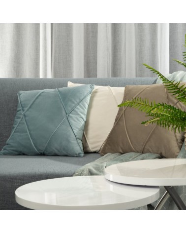 Poszewka velvet 45x45 Nala 1 stalowa Eurofirany