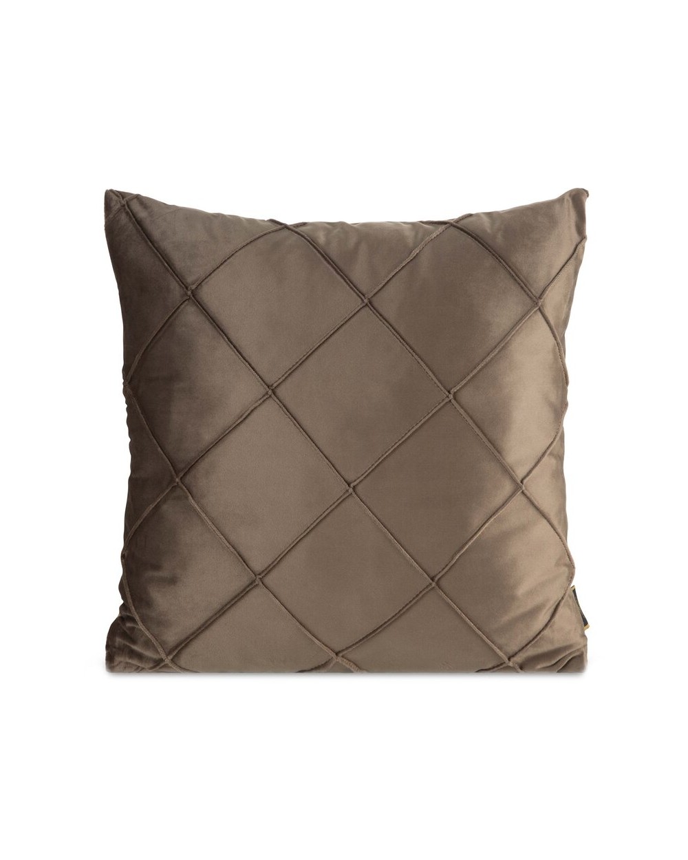 Poszewka velvet 45x45 Nala 2 ciemnobeżowa Eurofirany