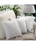 Poszewka velvet 45x45 Nala 3 biała Eurofirany