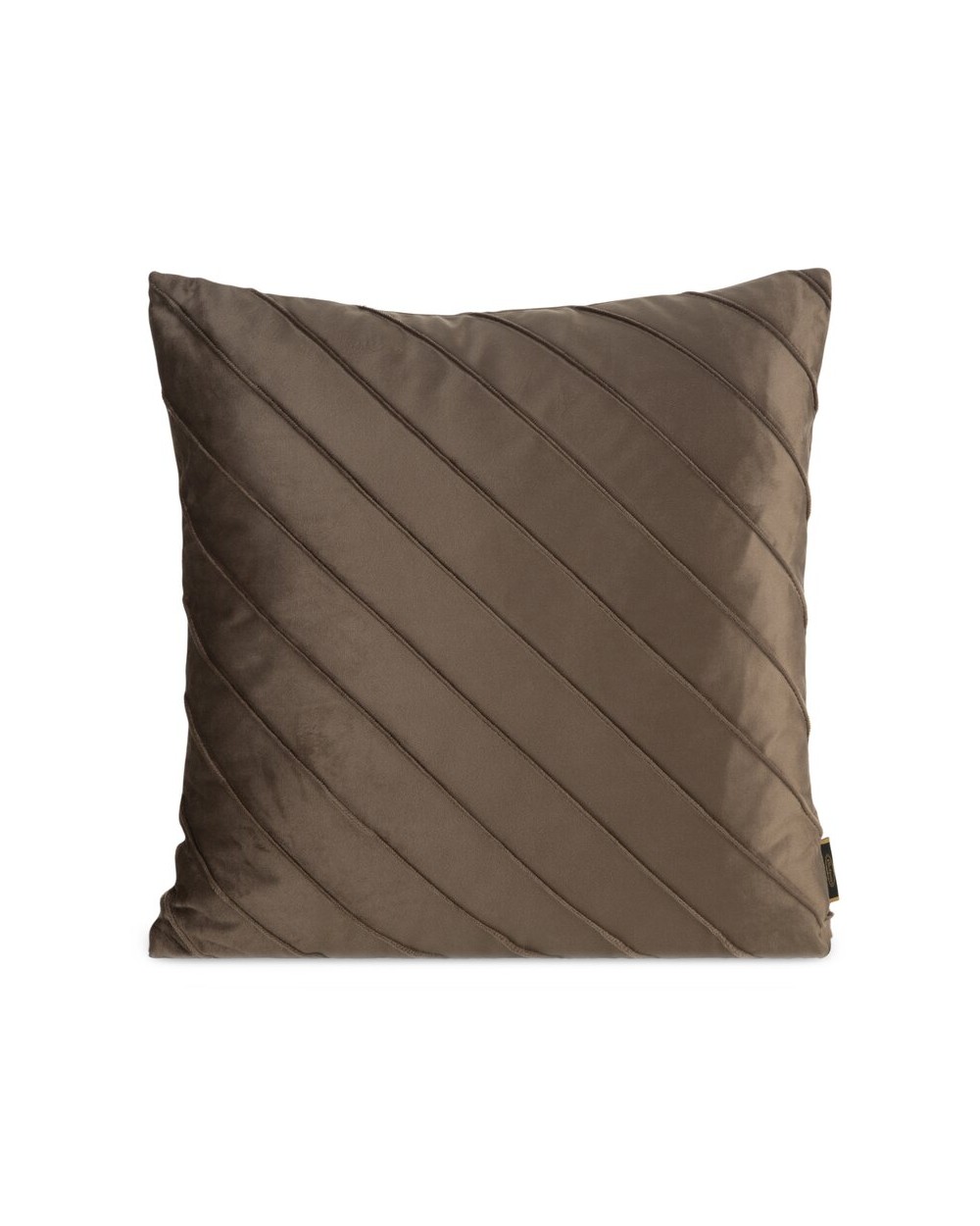 Poszewka velvet 45x45 Nala 3 ciemnobeżowa Eurofirany