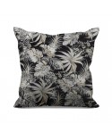 Poszewka velvet 40x40 Rodos czarna/srebrna Eurofirany