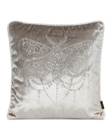 Poszewka velvet 40x40 Royal 8 beżowa Eurofirany