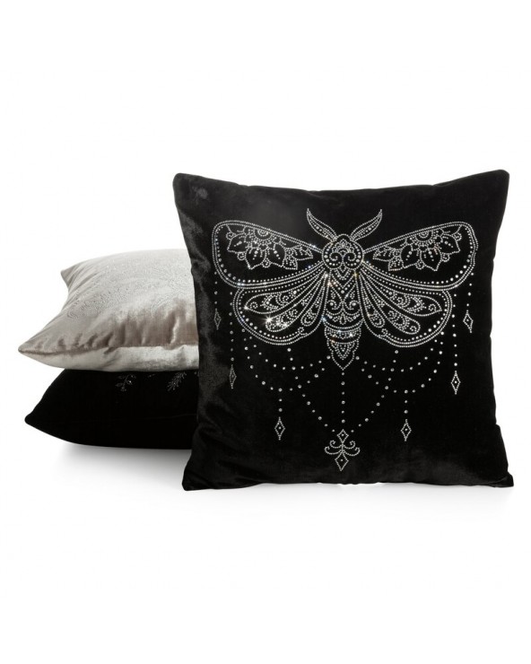 Poszewka velvet 40x40 Royal 8 ciemnobeżowa Eurofirany