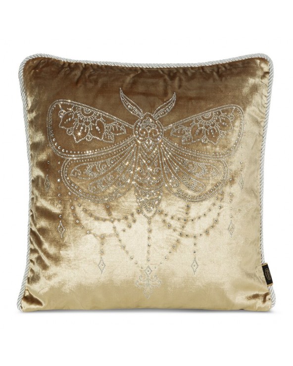 Poszewka velvet 40x40 Royal 8 miodowa Eurofirany
